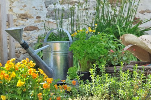 Seasonal planting carried out by Arnos Grove gardeners